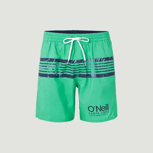 O'Neill Cali Stripe Swim Shorts Green (0A3232-6990)