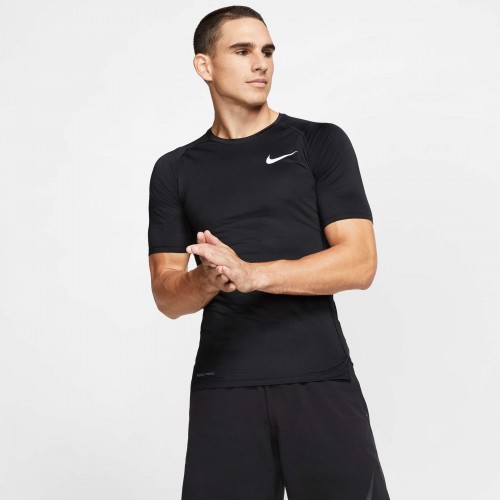 Nike Pro Tight Fit Short-Sleeve Top Black (BV5631-010)