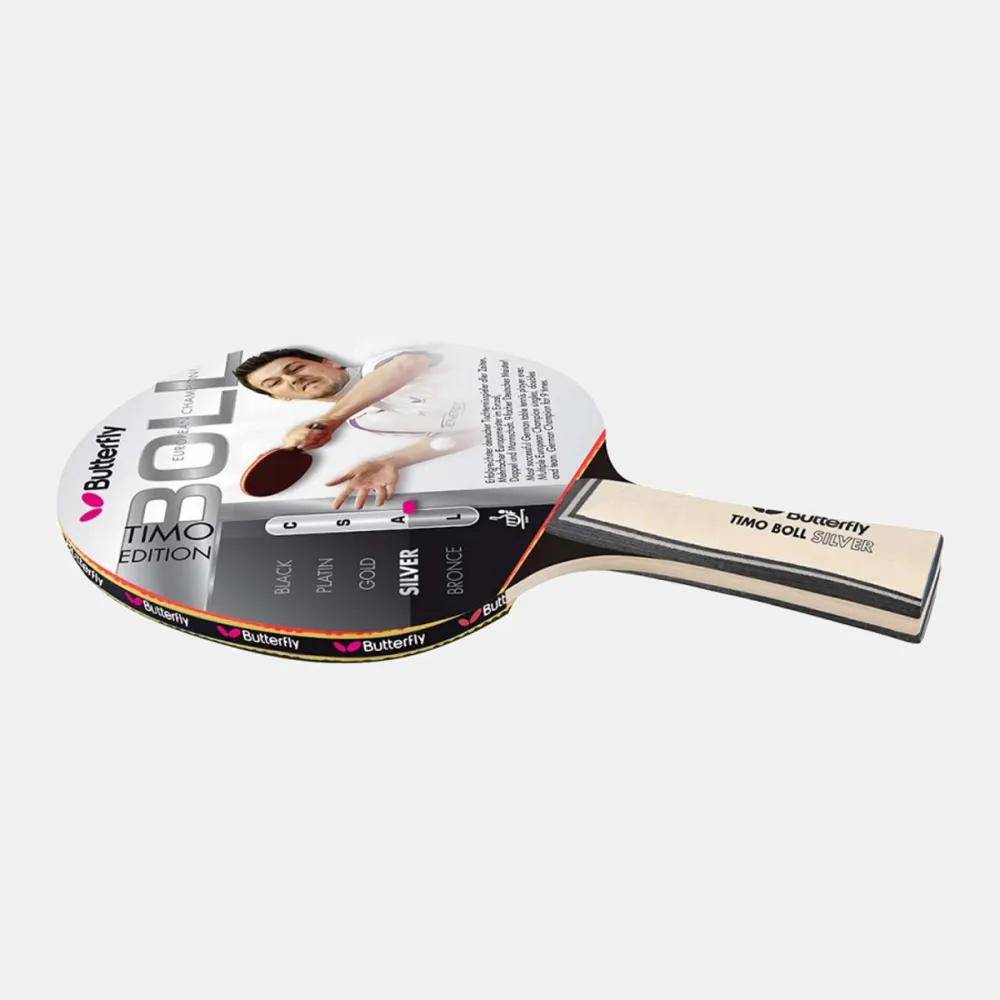 BUTTERFLY TIMO BOLL SILVER RACKET