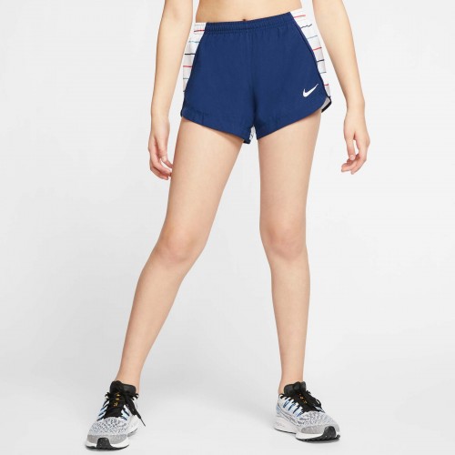 Nike Girls' Sprinter Running Shorts Blue (CJ7559-492)