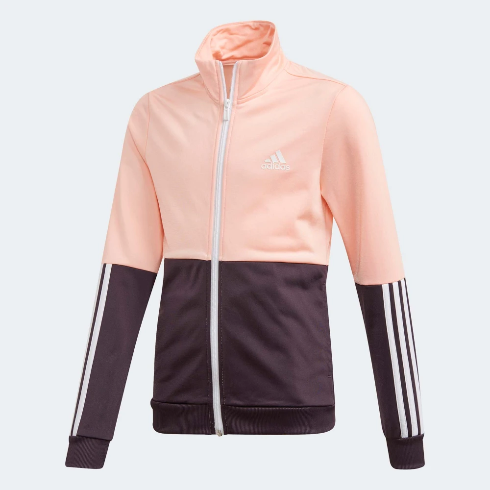 GIRLS` POLYESTER TRACK SUIT