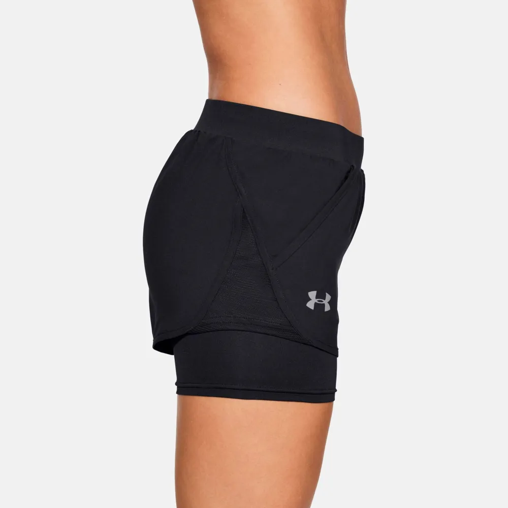 UA FLY BY MINI 2-IN-1 SHORTS