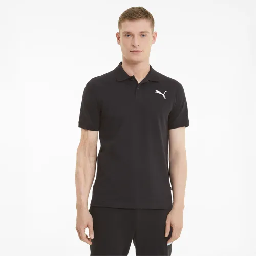 Puma Essentials Pique Men's Polo Shirt Black (586674-51)