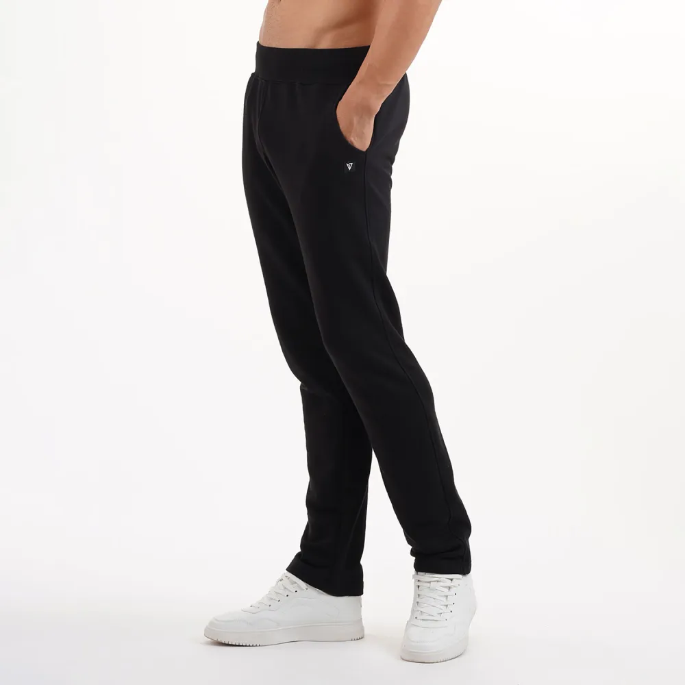 MAGNETIC NORTH FRENCH TERRY OPEN HEM PANTS