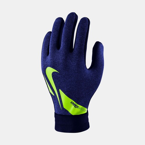 Nike HyperWarm Academy Kids Soccer Gloves Blue (CU1595-493)