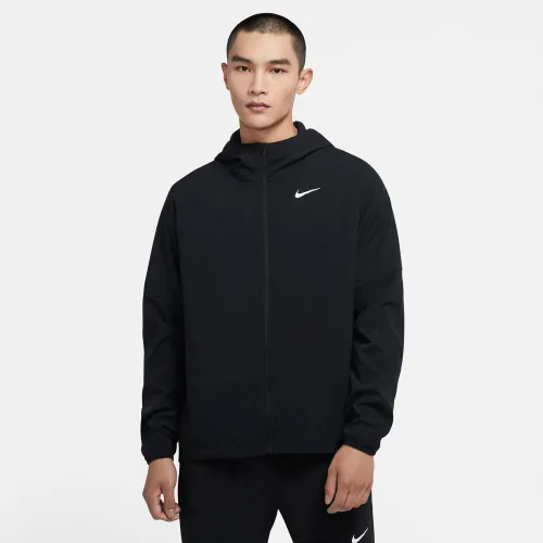 Nike Run Stripe Men's Woven Running Jacket Black (CU5353-010)