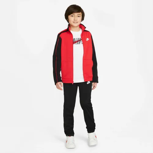 Nike Sportswear Futura Big Kids' Tracksuit Red (DH9661-657)