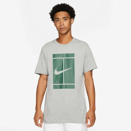 NikeCourt Men's Tennis T-Shirt Grey (DJ2594-063)