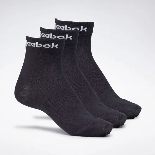 Reebok Active Core Ankle Socks 3 Pairs Black (GH8166)