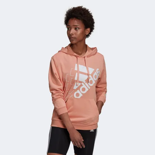 adidas Brand Love Relaxed Hoodie Pink (GS1373)