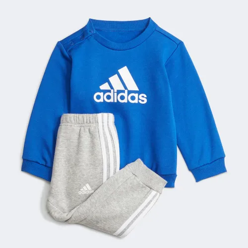 adidas Infants Badge Of Sports Logo Jogger Set Blue (GT9504)