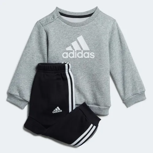 adidas Infants Badge Of Sports Logo Jogger Set Grey (H28835)
