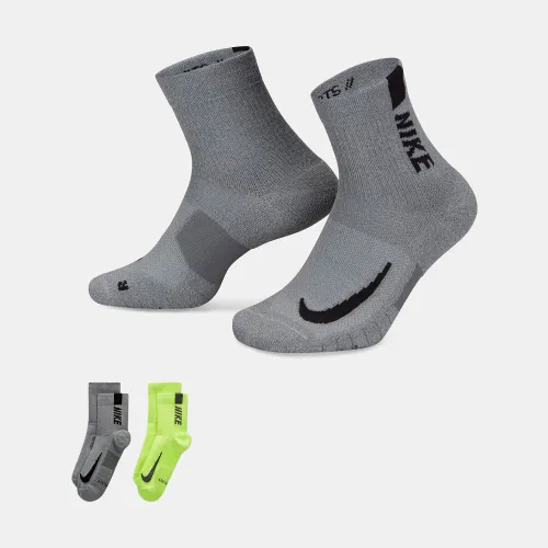 Nike Multiplier Running Ankle Socks (SX7556-904)