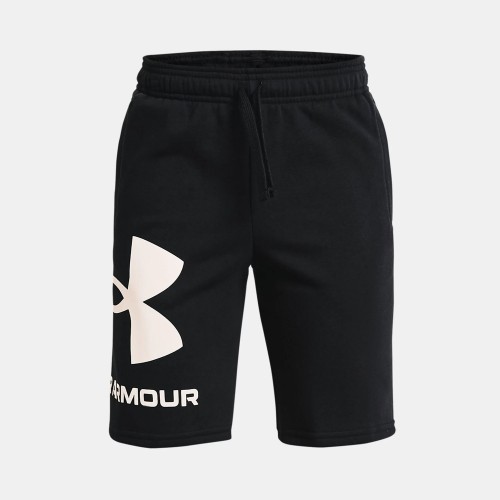 Under Armour Rival Fleece Logo Shorts Black (1359065-001)