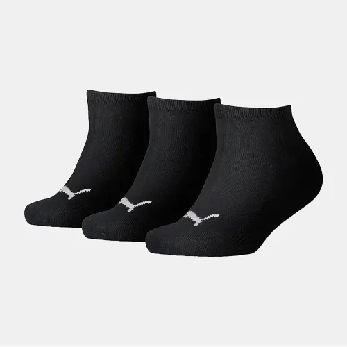Puma Kids Invisible 3P Socks Black (194010001-200)