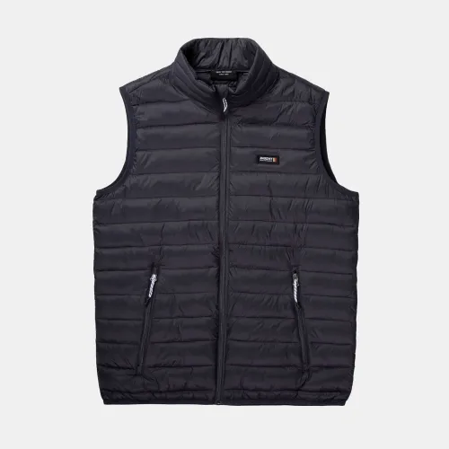 Basehit Puffer Vest Jacket (201.BM10.141-NL BLUEBLACK)