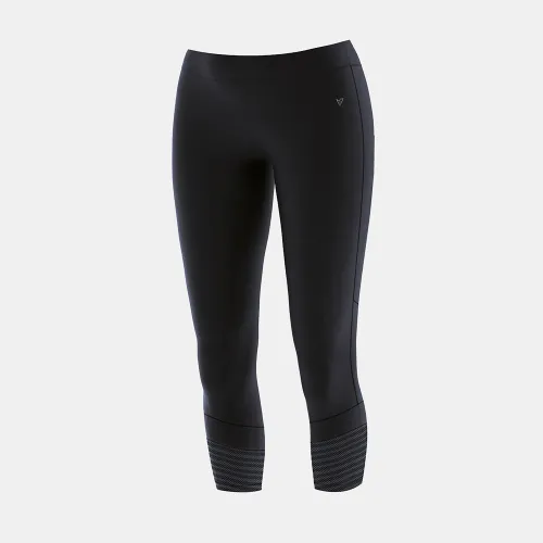 Magnetic North Women's High Waisted 3/4 Tights (21044-BLACK)