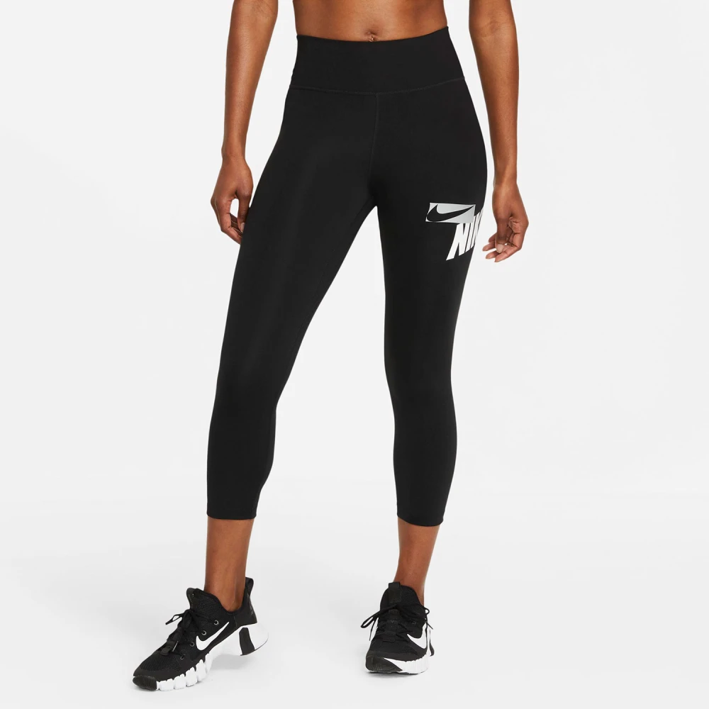 NIKE ONE CROPPED GRAPHIC TIGHTS