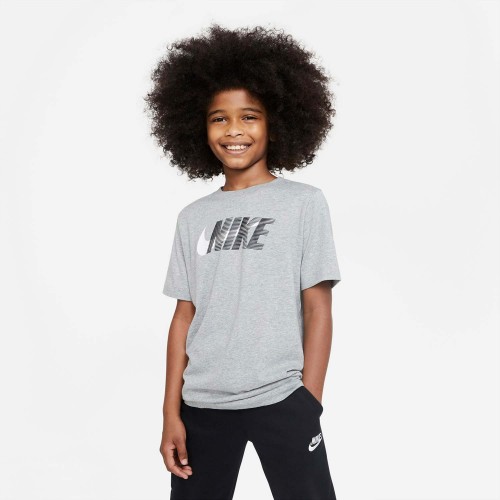 Nike Sportswear Swoosh Logo T-Shirt Grey (DC7796-063)