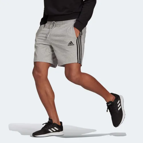 adidas Essentials Aeroready 3-Stripes Shorts Grey (GK9990)