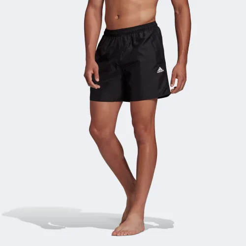 adidas Short Length Solid Swim Shorts Black (GQ1081)