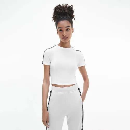 Calvin Klein Performance Cropped Gym T-Shirt White (00GWS2K171-YAF)