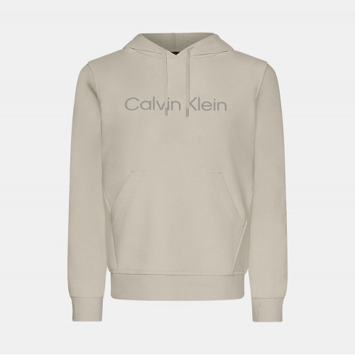 Calvin Klein Cotton Terry Logo Hoodie Beige (00GWS2W311-2JX)