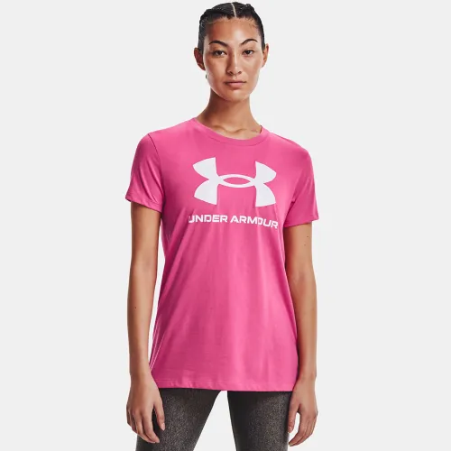 Under Armour Live Sportstyle Graphic T-Shirt Pink (1356305-634)