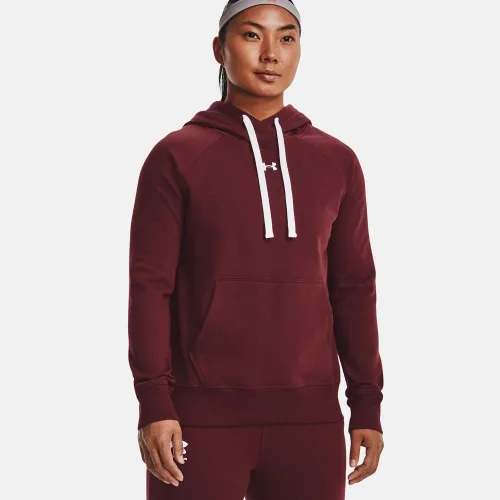 Under Armour Rival Fleece HB Hoodie Red (1356317-690)