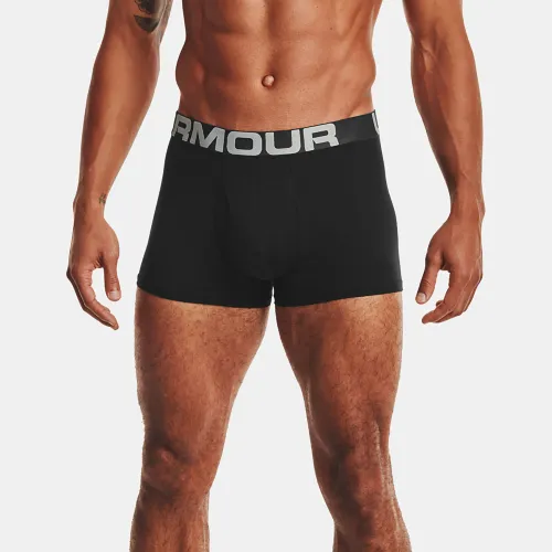 Under Armour Charged Cotton 3in Boxerjock 3-Pack Black (1363616-001)