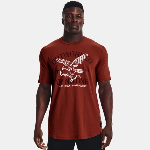 Under Armour Project Rock Outworked T-Shirt Red (1370490-635)