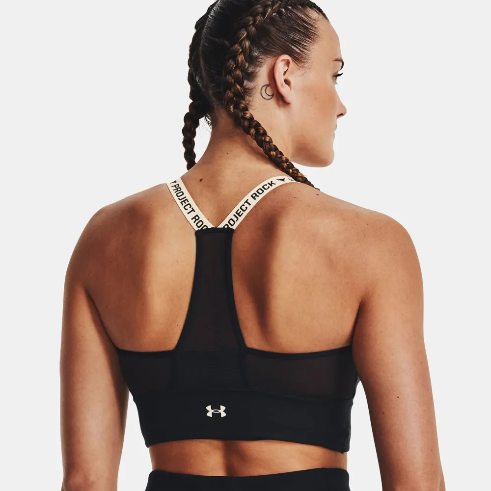 UNDER ARMOUR PROJECT ROCK INFINITY MID SPORTS BRA