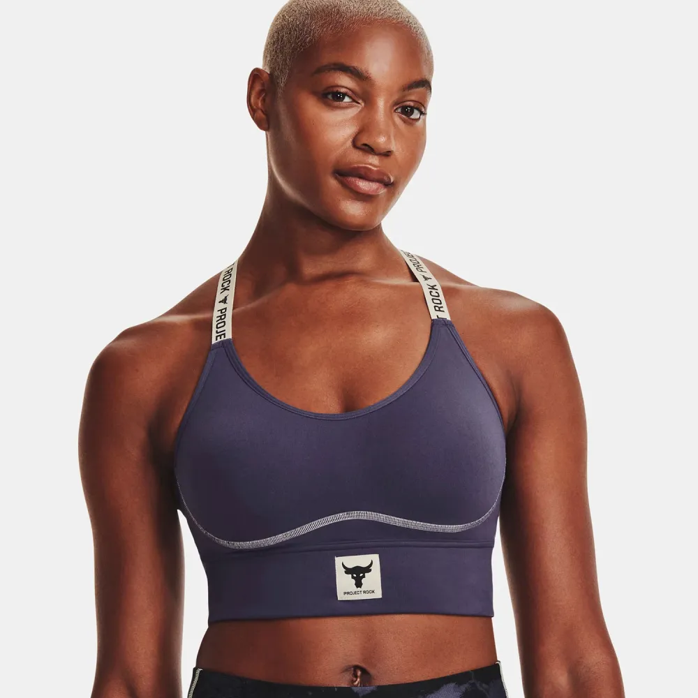 UNDER ARMOUR PROJECT ROCK INFINITY MID SPORTS BRA