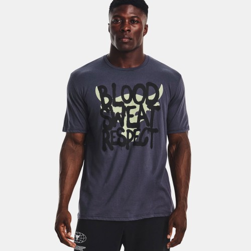 Under Armour Project Rock Payoff T-Shirt Grey (1373745-558)