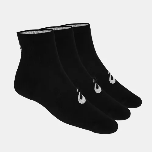 Asics 3PPK Quarter Socks Black (155205-0900)