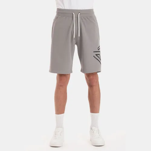 Magnetic North Seamless Graphic Shorts (22014-GRAY)