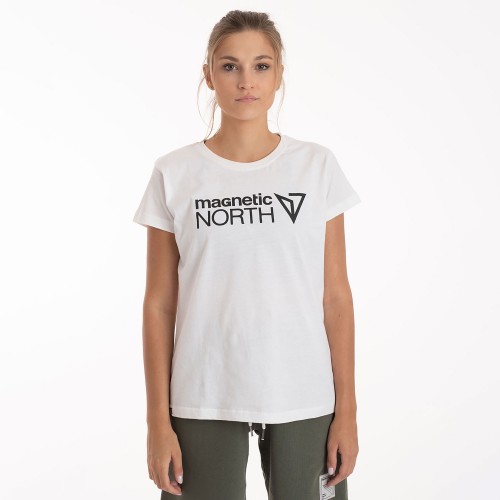Magnetic North Graphic T-Shirt (22028-WHITE)