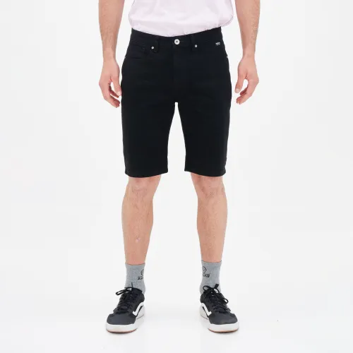 Basehit Men's Stretch Denim Shorts (221.BM45.298-BLACK)