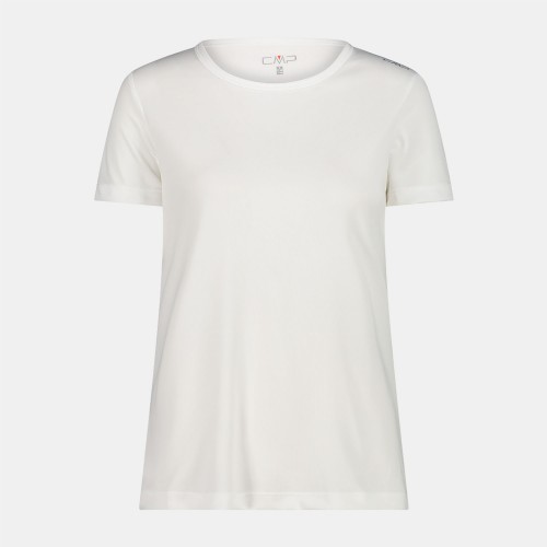 Cmp Women's Round Neck Outdoor T-Shirt White (39T5676-A001)