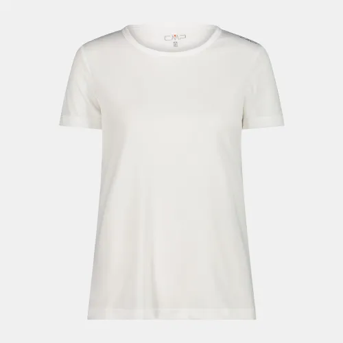 Cmp Women's Round Neck Outdoor T-Shirt White (39T5676-A001)