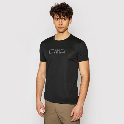 Cmp Man Logo Outdoor T-Shirt Black (39T7117P-U901)