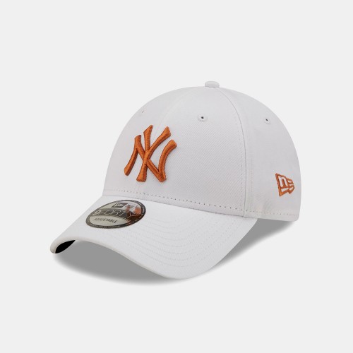 New Era New York Yankees MLB League Essential White 9FORTY Strapback Cap (60240311)