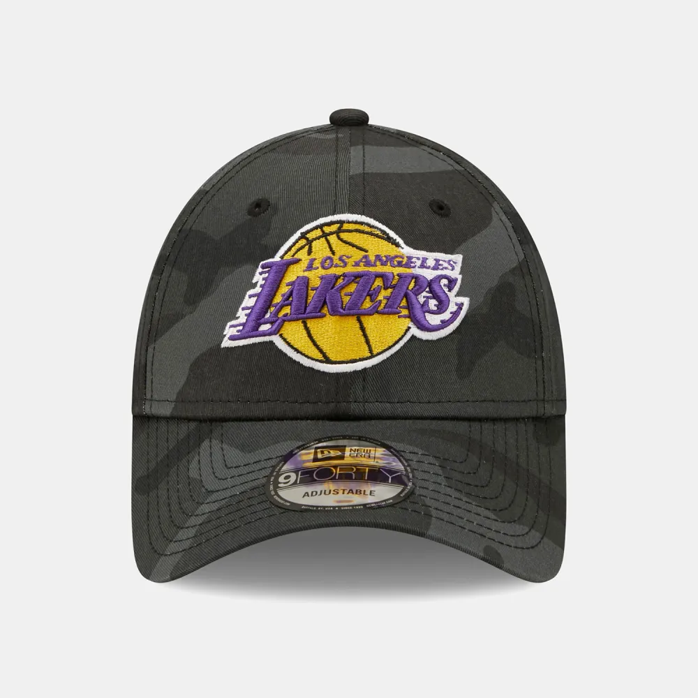 LA LAKERS NBA CAMO 9FORTY CAP