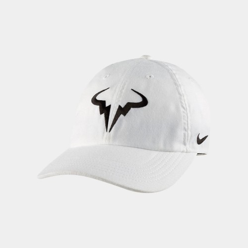 NikeCourt AeroBill Rafa Heritage86 Tennis Hat White (850666-101)