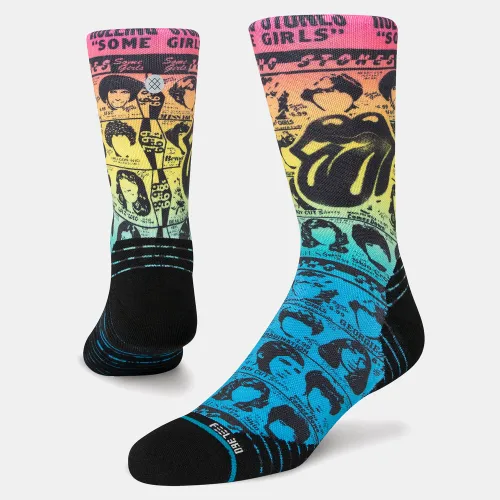 Stance Rolling Stones Crew Socks (A448C22ROL-MUL)
