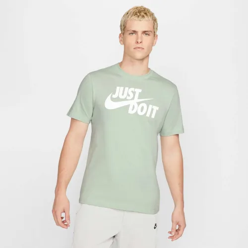 Nike Sportswear Just Do It Swoosh T-Shirt Green (AR5006-017)