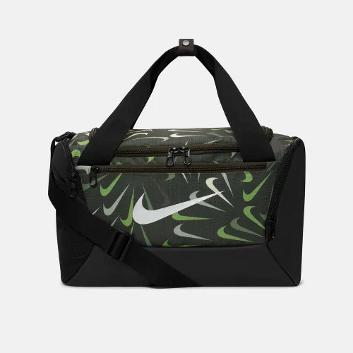 Nike Brasilia 9.5 Printed Training Duffel Bag Khaki (DM2376-355)