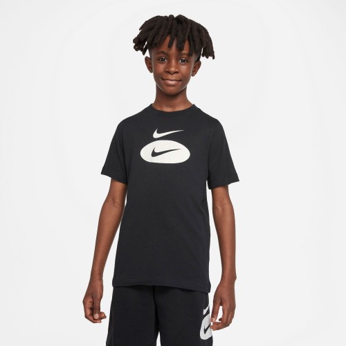 Nike Sportswear Boys' T-Shirt Black (DO1808-010)
