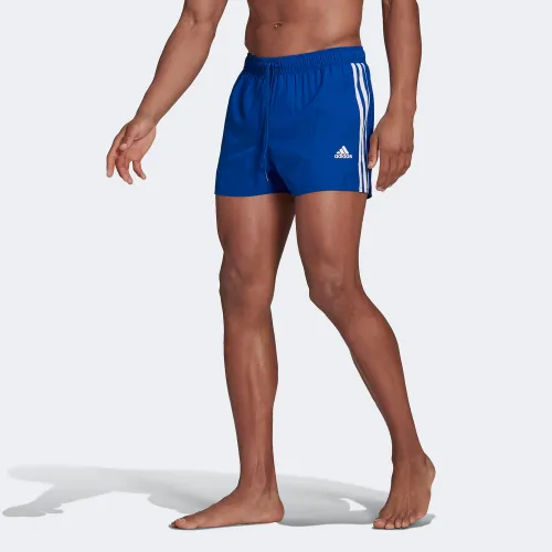 adidas Classic 3-Stripes Swim Shorts Blue (GQ1102)