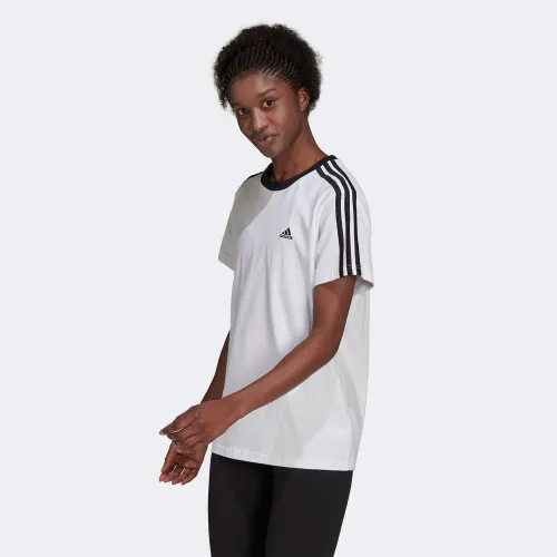 adidas Essentials 3-Stripes T-Shirt White (H10201)